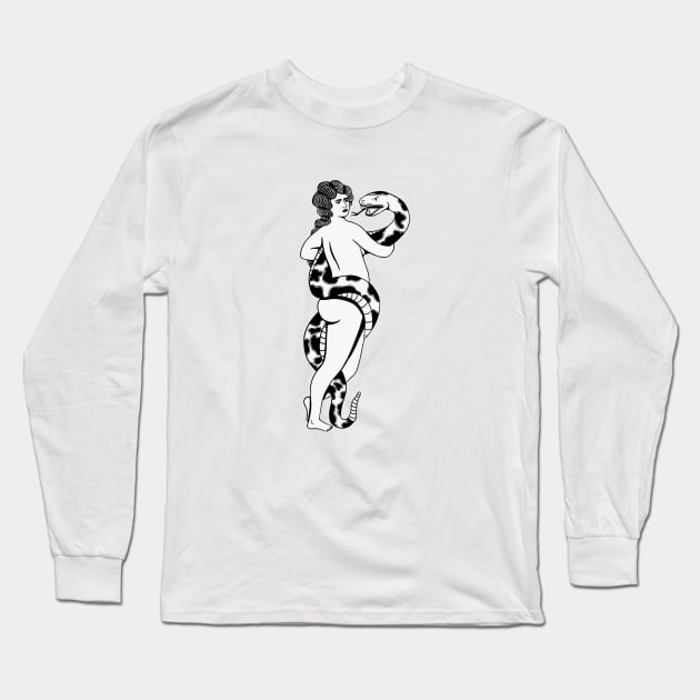 DANCING Long Sleeve T-Shirt by TriciaRobinsonIllustration